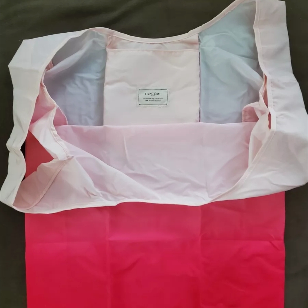 3/$15 Lancôme Eco-Friendly Pink Bag